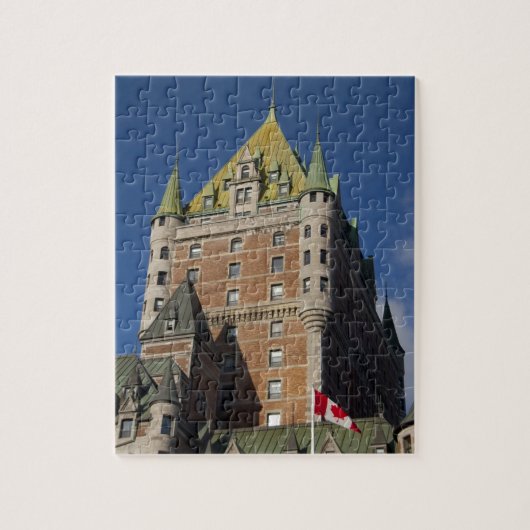 Puzzle Canada, Québec, Québec. Château Fairmont (Vertical)