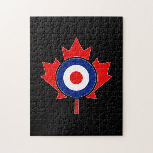 Puzzle Canadian Maple Leaf Roundel Mod CANADA