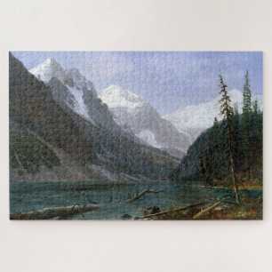 Puzzle Canadian Rockies, Lake Louise, Albert Bierstadt