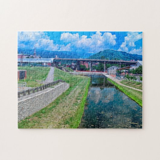 Puzzle Canal Chesapeake Ohio Maryland. (Horizontal)