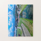 Puzzle Canal Chesapeake Ohio Maryland. (Vertical)