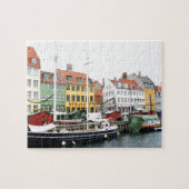 Puzzle Canal de Nyhavn à Copenhague, Danmark (Horizontal)