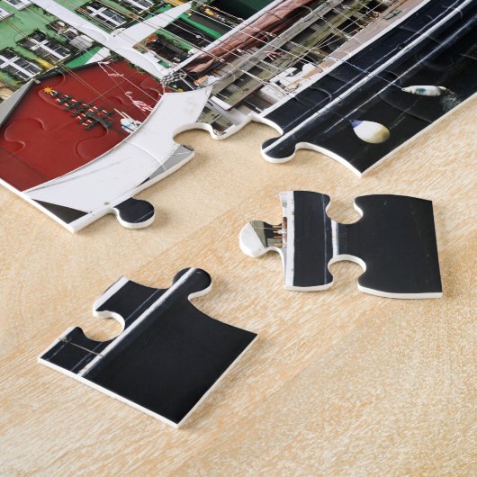 Puzzle Canal de Nyhavn à Copenhague, Danmark (Côté)