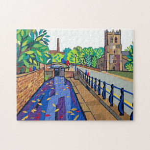 Puzzle Canal de Rochdale & Christ Church, Sowerby Bridge