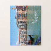 Puzzle Canal de Venise et gondole, Venise Italie (Vertical)