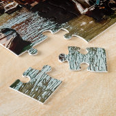 Puzzle Canal de Venise Gondolas en Italie Photo (Côté)