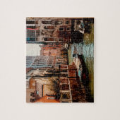 Puzzle Canal de Venise Gondolas en Italie Photo (Vertical)