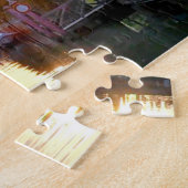 Puzzle Canal du Lido de Venise au coucher du soleil, vue  (Côté)