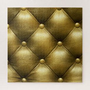 Puzzle Canapé En Cuir Élégance : Luxueux Upholstery.