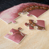 Puzzle Canapé rose panthère noir (Côté)