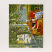 Puzzle Canapé sur le porche, Cos Cob par Frederick Hassam (Vertical)