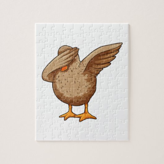 Puzzle Canard à Hip hop Dance Dab (Vertical)