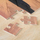 Puzzle Canard à roulettes drôle d'été rétro (Côté)