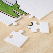 Puzzle Canard au baseball avec batte de baseball (Côté)