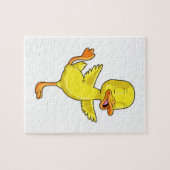 Puzzle Canard au Yoga Fitness sur une jambe (Horizontal)