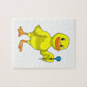 Puzzle Canard aux fléchettes avec tarte (Horizontal)