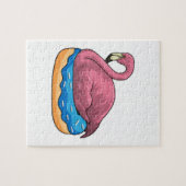 Puzzle Canard avec Donut (Horizontal)