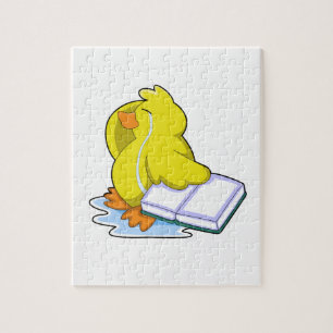 Puzzle Canard avec livre