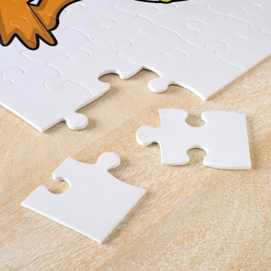 Puzzle Canard avec oeufs (Côté)