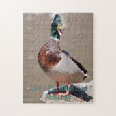 Puzzle Canard colvert cancanant (Vertical)