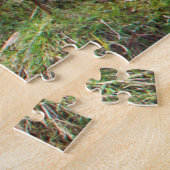 Puzzle Canard colvert sur la rive d'une rivière (Côté)