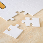 Puzzle Canard comme pilote avec casquette pilote (Côté)