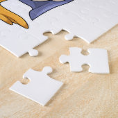 Puzzle Canard comme sorcière avec Casquette (Côté)