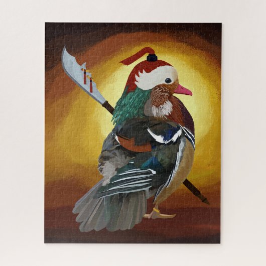 Puzzle Canard de guerrier (Vertical)