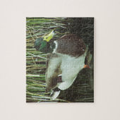 Puzzle Canard de Mallard Photo Lac Faune Oiseau d'eau (Vertical)