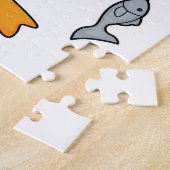 Puzzle Canard de pêche de canard (Côté)