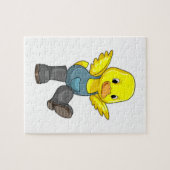 Puzzle Canard en fermier avec des bottes (Horizontal)