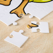 Puzzle Canard en musique avec Flûte (Côté)