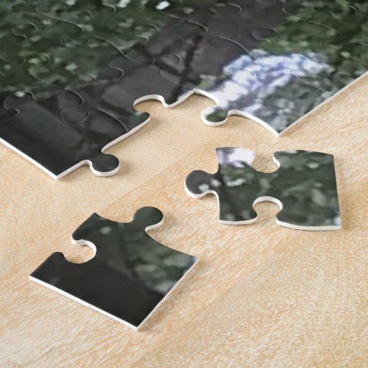 Puzzle Canard femelle dans un étang avec des réflexions (Côté)