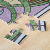 Puzzle Canards colverts en verre (Côté)