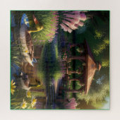 Puzzle Canards dans l'étang (Horizontal)