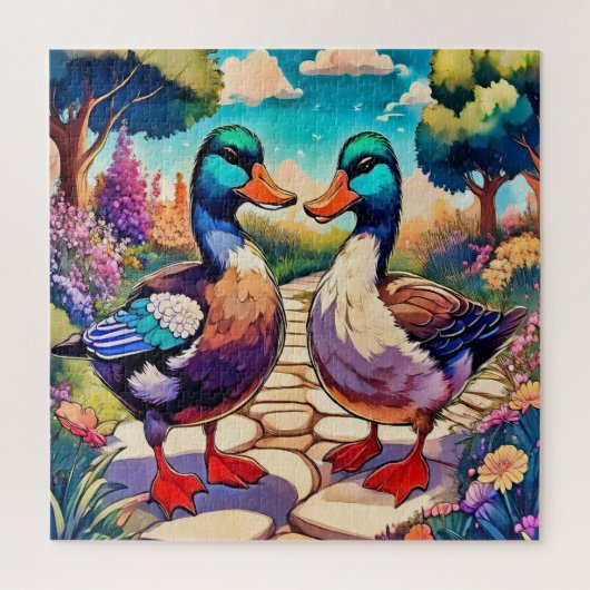 Puzzle Canards de jardin (Vertical)