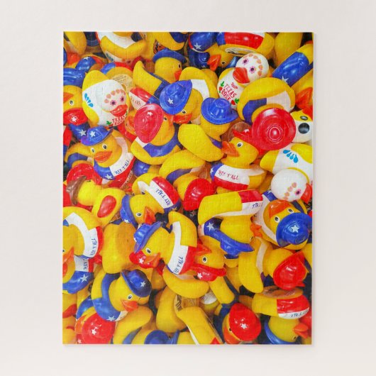 Puzzle Canards en caoutchouc du Texas (Vertical)