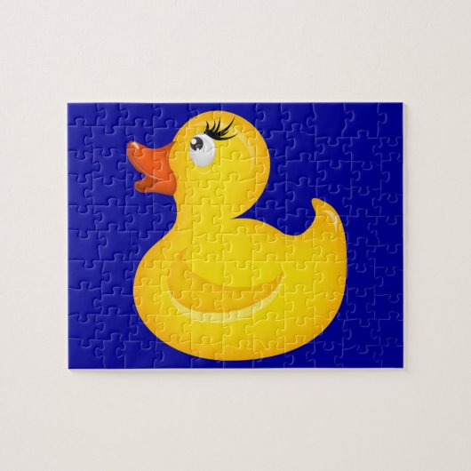 Puzzle Canards jaunes en caoutchouc (Horizontal)