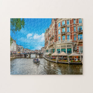 Puzzle Canaux d'Amsterdam.