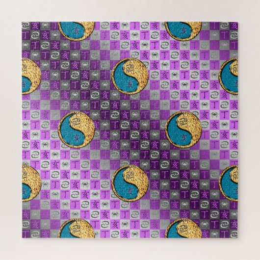 Puzzle Cancer & Cochon de feu (Vertical)