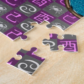 Puzzle Cancer & Coq de Terre (Côté)