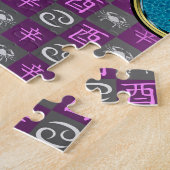Puzzle Cancer & Coq Métal (Côté)