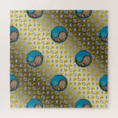 Puzzle Cancer & Dragon Terre (Horizontal)