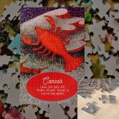Puzzle Cancer le crabe signe zodiaque fête d'anniversaire