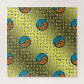 Puzzle Cancer & Singe de Bois (Horizontal)