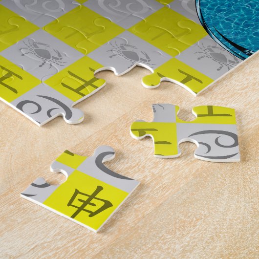 Puzzle Cancer & Water Monkey (Côté)
