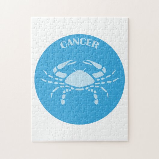 Puzzle Cancer, Zodiac Sign, Horoscope, Astrology (Vertical)