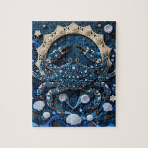 Puzzle Cancer Zodiaque Quilling Papier