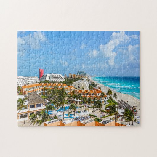 Puzzle Cancun Mexique. (Horizontal)