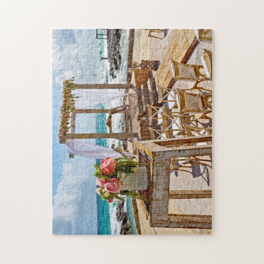 Puzzle Cancun Mexique. (Vertical)